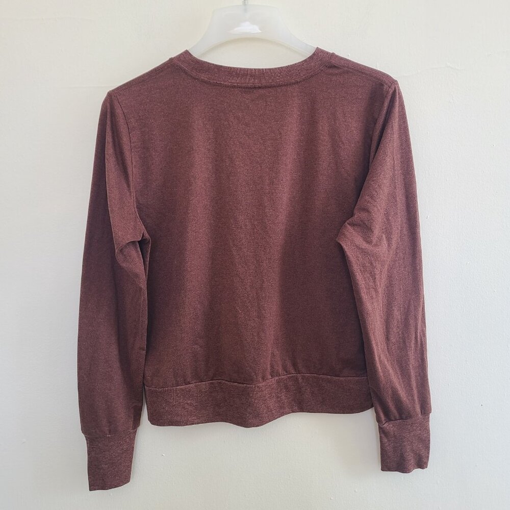 Vuori Women’s Daydream Crew Performance Long Sleeve Top Brown Size L - Picture 2 of 6